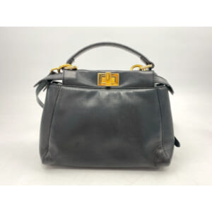 フェンディ ミニピーカブー 黒 レザー 8BN244 買取実績【買取日：2026年1月24日】