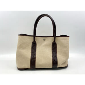 エルメス ガーデンパーティPM トワルアッシュ SV金具 □H刻印 買取実績【買取日：2025年9月12日】