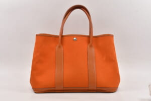 エルメス ガーデンパーティPM トワル×ネゴンダ オレンジ系 SV金具 □I刻印 買取実績【買取日：2025年9月5日】