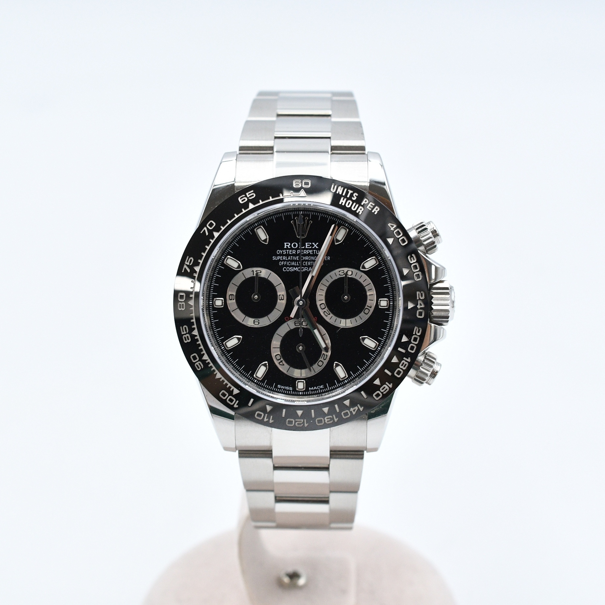 ロレックス デイトナ 黒文字盤 SS/AT 116500LN ABランク