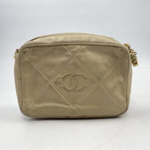 シャネル ココマーク フリンジ チェーンショルダーバッグ ベージュ ラムスキン GD金具 買取実績【買取日：2025年11月7日】