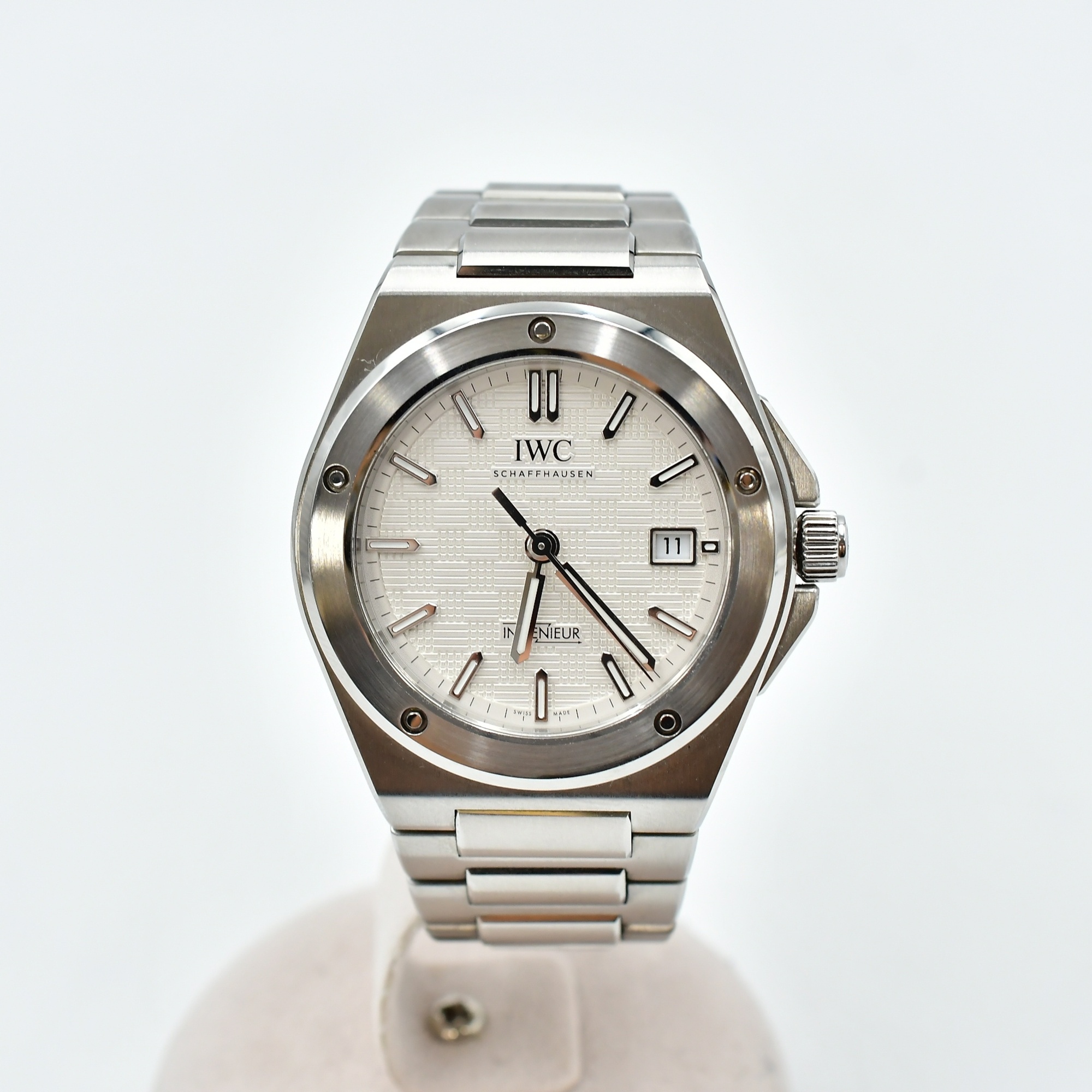 IWC インヂュニアオートマティック40 白文字盤 SS/AT ABランク