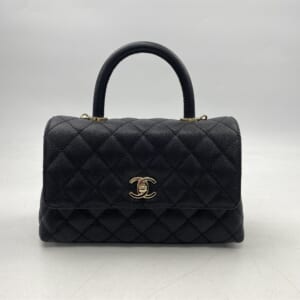 シャネル ココハンドルXS 黒 キャビアスキン GD金具 買取実績【買取日：2025年10月25日】