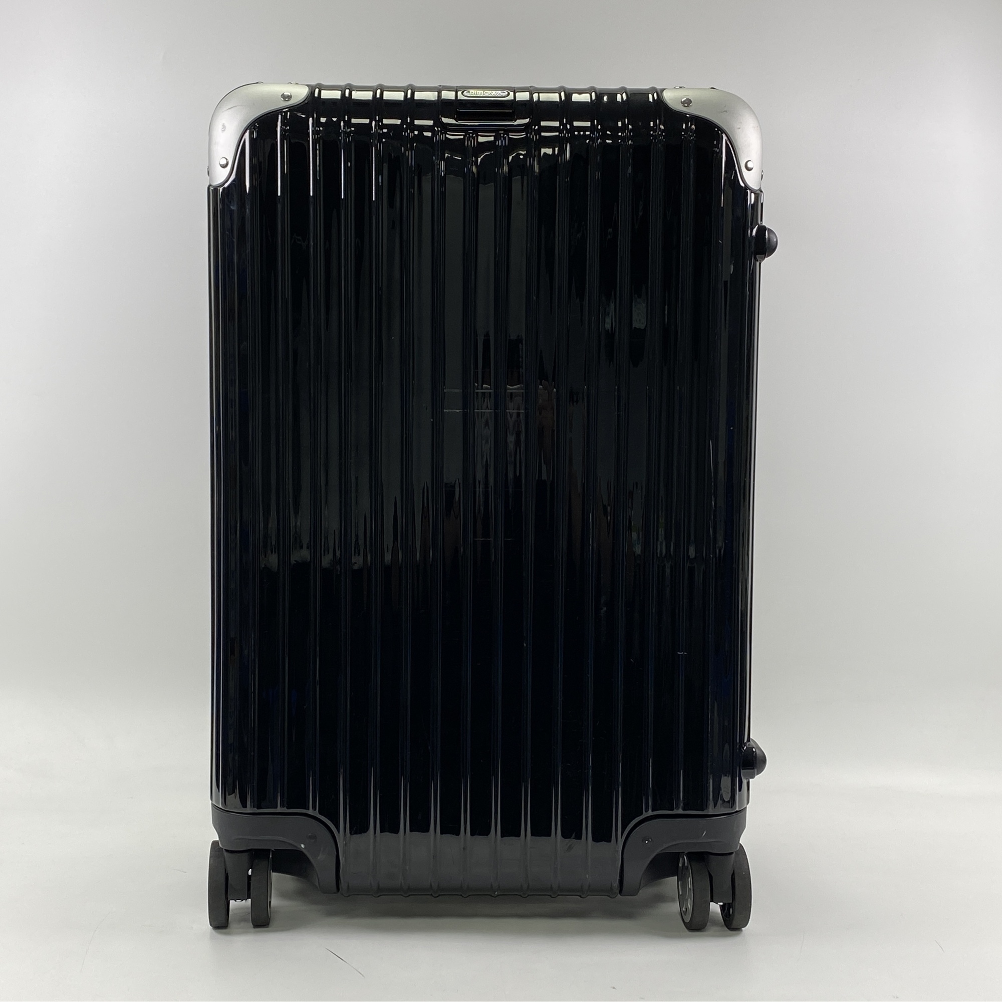 リモワ リンボ 4輪キャリーケース 60L 黒 アルミ Bランク