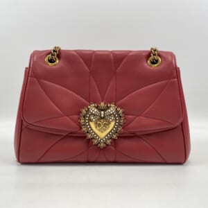 ドルチェ＆ガッバーナ ディヴォーション ワンショルダーバッグ 赤 レザー 買取実績【買取日：2026年1月4日】