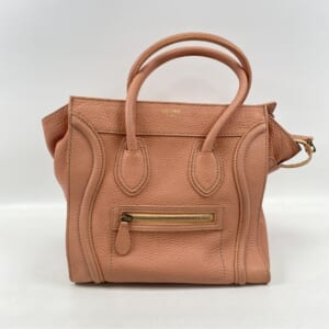 セリーヌ ラゲージ マイクロショッパー ピンク レザー 買取実績【買取日：2026年1月20日】