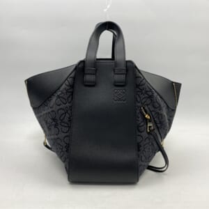 ロエベ リピートアナグラム ハンモック スモール ブラック レザー×キャンバス 買取実績【買取日：2026年1月5日】