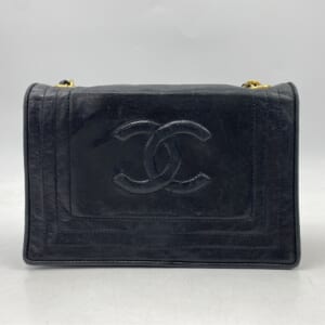 シャネル ココマーク チェーンショルダーバッグ 黒 ラムスキン GD金具 買取実績【買取日：2026年1月23日】