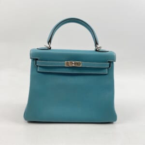 エルメス ケリー25 ブルージーン スイフト SV金具 □I刻印 買取実績【買取日：2026年1月25日】