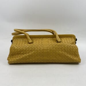 ボッテガヴェネタ イントレチャート がま口 トートバッグ イエロー レザー 買取実績【買取日：2026年1月8日】