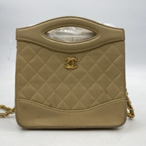 シャネル マトラッセ ターンロック 2wayショルダーバッグ ベージュ ラムスキン GD金具 買取実績【買取日：2026年1月26日】