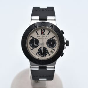 ブルガリ アルミニウム シルバー文字盤 Al×ラバー/AT AC38TA 買取実績【買取日：2026年1月4日】