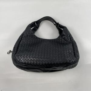 ボッテガヴェネタ イントレチャート カンパーナ ハンドバッグ 黒 レザー 買取実績【買取日：2026年1月6日】