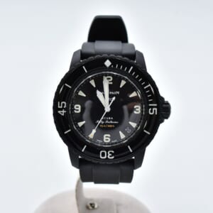 ブランパン ×スウォッチ フィフティファゾムス 黒文字盤 CE×ラバー/AT 買取実績【買取日：2026年1月4日】