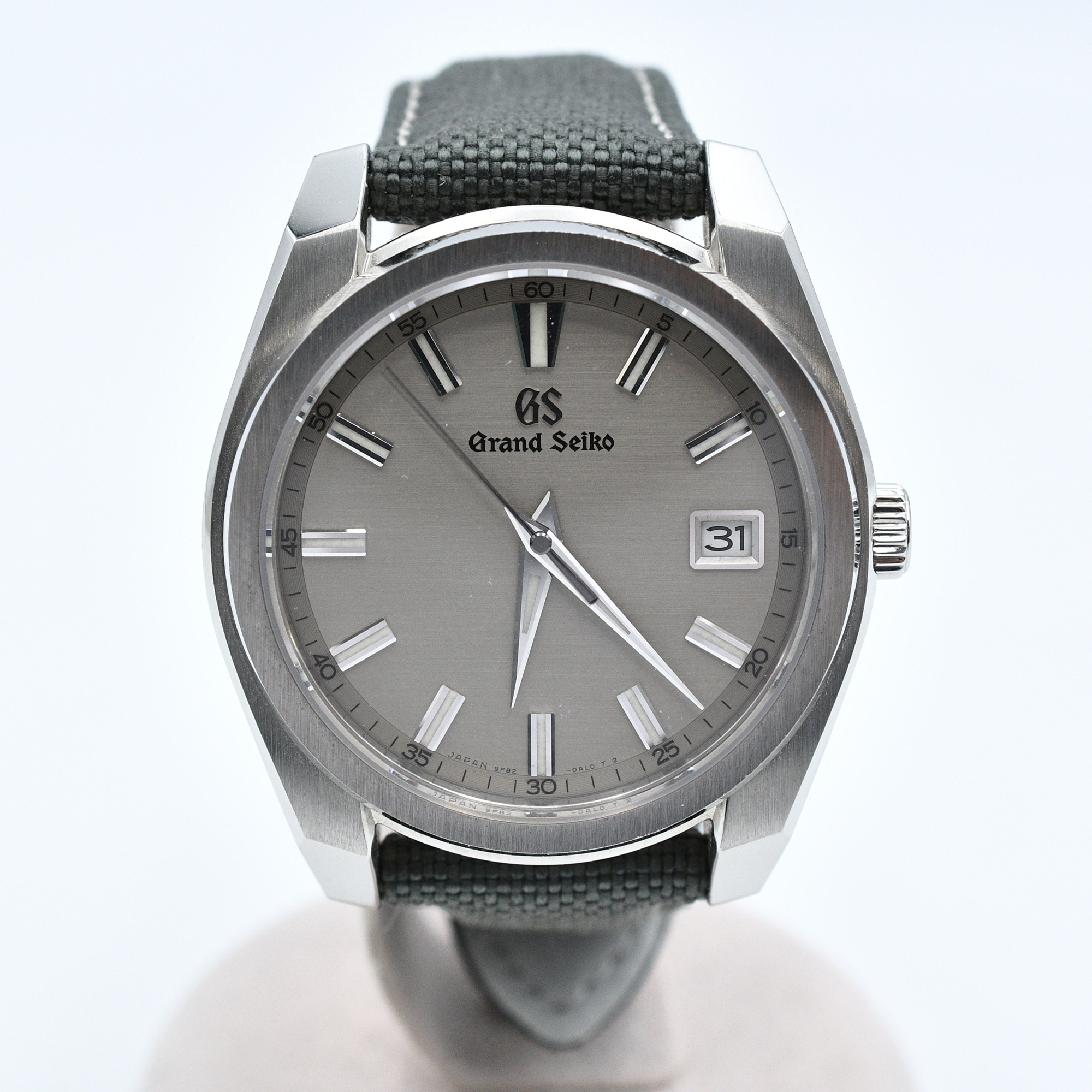 グランドセイコー スポーツコレクション シルバー文字盤 SS×ナイロン/QZ Bランク