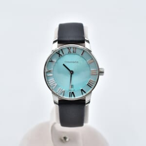 ティファニー アトラス デイト ティファニーブルー文字盤 SS×革/QZ 63452785 買取実績【買取日：2026年1月7日】