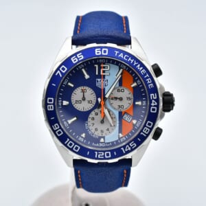 タグホイヤー フォーミュラ1 クロノグラフ 青文字盤 SS×革/AT CAZ101N.FC8243 買取実績【買取日：2026年1月7日】