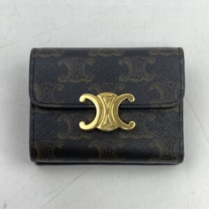 セリーヌ トリオンフ コンパクトウォレット ブラウン PVC×レザー 買取実績【買取日：2026年1月5日】