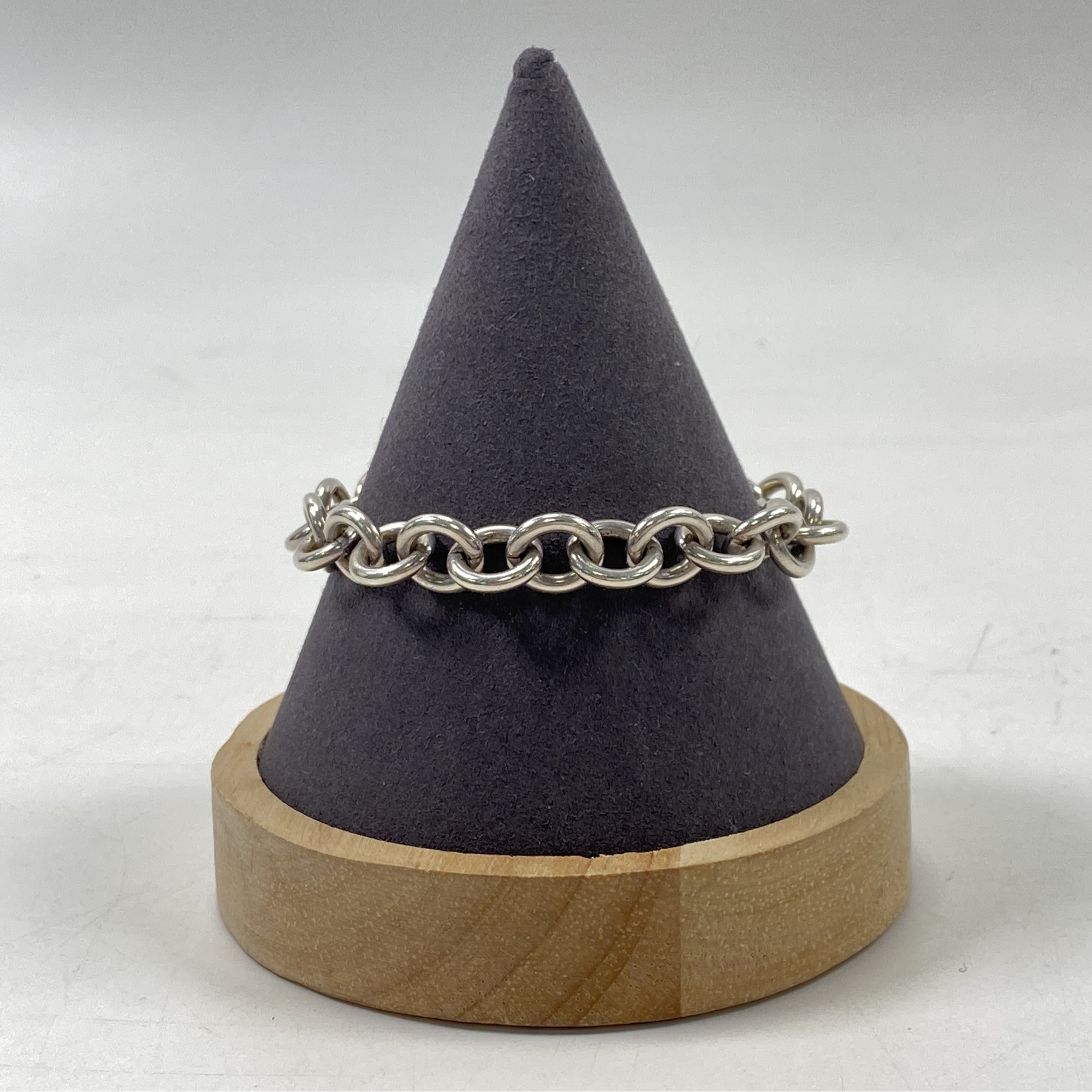 ティファニー SV925 リターントゥ ティファニー ラウンド タグ ブレスレット Bランク