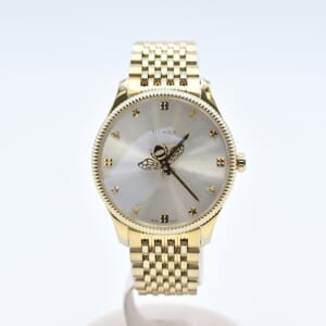 グッチ ラウンドウォッチ シルバー文字盤 SS/QZ 126.4 買取実績【買取日：2026年1月8日】