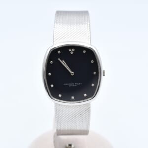 オーデマ ピゲ スクエア 青文字盤 WG/手巻き 買取実績【買取日：2026年1月20日】