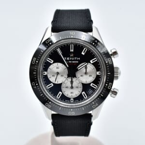 ゼニス クロノマスター スポーツ 黒文字盤 SS×革/AT 03.3101.3600/21.M3100 買取実績【買取日：2026年1月20日】