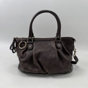 グッチ グッチシマ 2wayハンドバッグ ボルドー レザー 247902 買取実績【買取日：2026年1月23日】