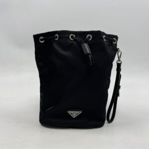 プラダ 巾着バッグ 黒 ナイロン 1NE369 買取実績【買取日：2026年1月5日】
