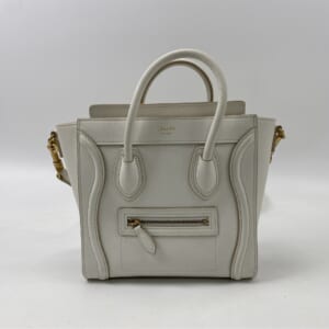 セリーヌ ラゲージ ナノ 白 レザー 買取実績【買取日：2026年1月23日】