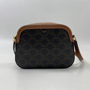 セリーヌ トリオンフ カメラショルダーバッグ 茶 PVC×レザー 買取実績【買取日：2026年1月24日】