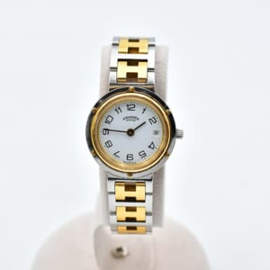 エルメス クリッパー 白文字盤 SS/QZ 買取実績【買取日：2026年1月18日】