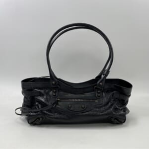 バレンシアガ シティ トートバッグ 黒 レザー 845704 買取実績【買取日：2026年1月24日】