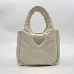 プラダ パデット ミニハンドバッグ 白 ソフトナッパレザー 1BA359 買取実績【買取日：2026年1月26日】