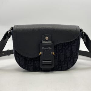 ディオール オブリーク サドルフラップ メッセンジャーバッグ スモール 黒 買取実績【買取日：2026年1月23日】
