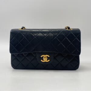 シャネル マトラッセ23 Wフラップ Wチェーンショルダーバッグ 黒 ラム GD金具 買取実績【買取日：2026年1月25日】