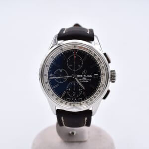 ブライトリング プレミエ クロノグラフ42 黒文字盤 SS×革/AT A13315 買取実績【買取日：2026年1月5日】