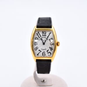 フランク ミュラー トノーカーベックス シルバー文字盤 YG×社外革/QZ 7502QZ 買取実績【買取日：2026年1月6日】