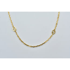 グッチ インターロッキングG ネックレス 750YG 買取実績【買取日：2025年9月3日】