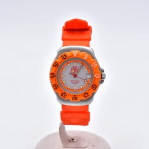 タグホイヤー フォーミュラ ワン デイト グレー文字盤 オレンジ SS×ラバー/QZ WA1213 買取実績【買取日：2025年11月26日】