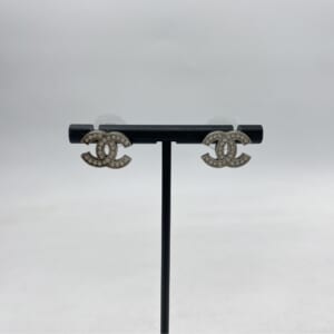 シャネル ココマーク ラインストーンピアス SV金具 買取実績【買取日：2025年10月14日】