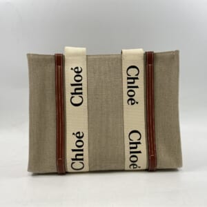 クロエ ウッディ トートバッグ ミディアム ブラウン キャンバス 買取実績【買取日：2026年1月7日】