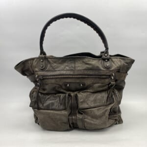 バレンシアガ シティ トートバッグ レザー ブラウン 236084 買取実績【買取日：2026年1月8日】