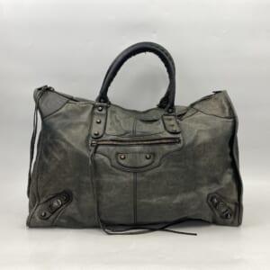 バレンシアガ ウィークエンダー トートバッグ レザー ブラック 110506 買取実績【買取日：2026年1月4日】