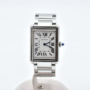 カルティエ タンク マスト 白文字盤 SS×AT WSTA0052 買取実績【買取日：2026年1月17日】