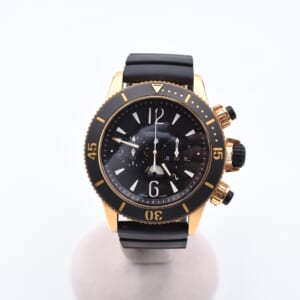 ジャガー・ルクルト マスターコンプレッサー ダイビング クロノグラフ GMT ネイビーシールズ 黒文字盤 Au750PG×ラバー/AT 084/500 Q1782770 買取実績【買取日：2026年1月5日】