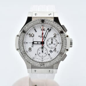 ウブロ ビッグバン スチールホワイト 白文字盤 ベゼルダイヤ SS×ラバー/AT 301.SE.230.RW.114 買取実績【買取日：2026年1月16日】