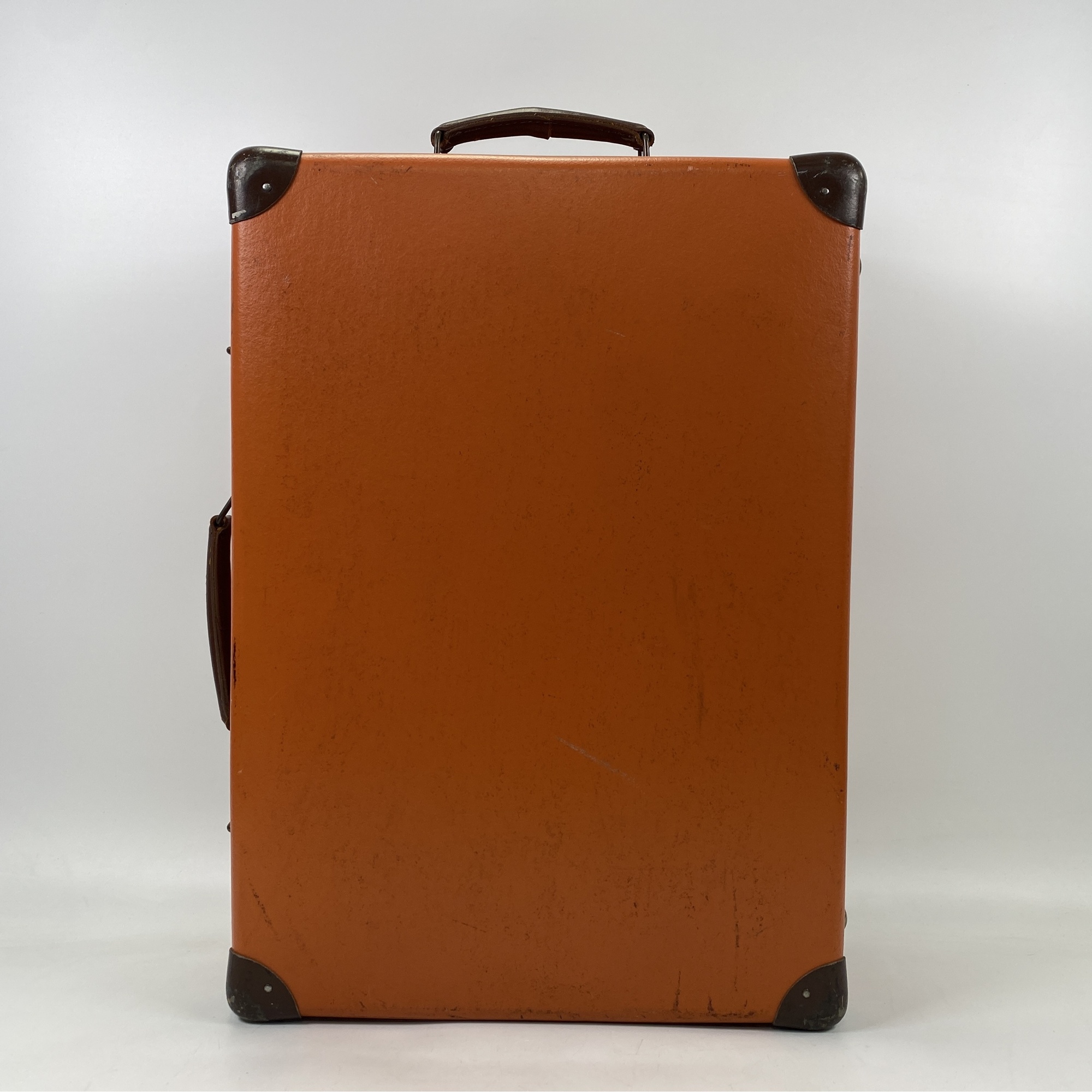 グローブ トロッター センテナリー キャリーオン オレンジ レザー 買取