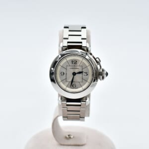 カルティエ パシャC クロノリフレックス 青文字盤 SS/QZ W31008H2 買取