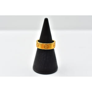 カルティエ ラブリング K18YG ♯47 買取実績【買取日：2025年10月8日】