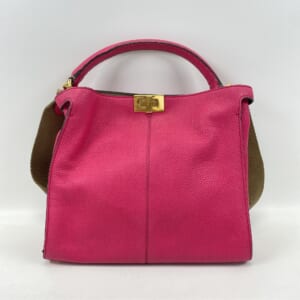 フェンディ ピーカブー エックスライト ミディアム セレリア ピンク レザー 8BN310 買取実績【買取日：2026年1月6日】